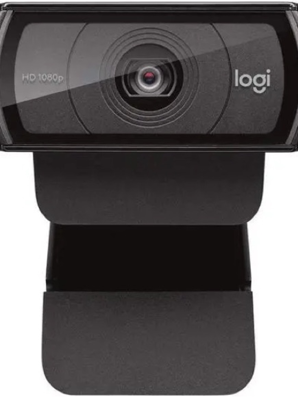Logitech Black C920 HD 1080p USB Webcam with Built-In Microphone